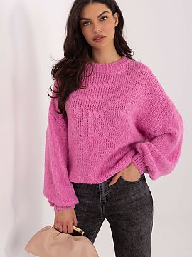 sweter Italy Moda  Stiloul pulover pentru femei cu caracter casual este alegerea perfectă pentru zi de zi. Realizat dintr-o amestec moale de acril, lână, vi