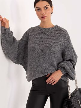Pulover Italy Moda  Un pulover elegant de damă cu caracter casual este alegerea perfectă pentru zi de zi. Realizat dintr-o amestec moale de acril, lână, vis