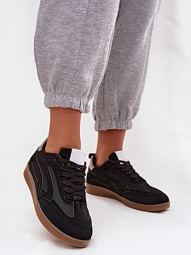 Încălțăminte sport Step in style  Tenisii de damă fabricate dintr-o combinație de piele ecologică și material textil sunt o alegere excelentă pentru femeile care aprecia