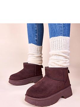 Moon boots Solea  Prezentăm cizmele de zăpadă maro, căptușite, cu platforma Phoebe, care îmbină stilul și funcționalitatea. Aceste cizme de zăpadă 