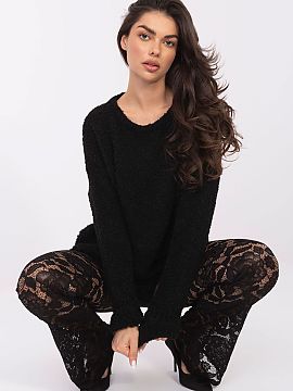 sweter Italy Moda  Un pulover elegant pentru femei cu un caracter casual este o alegere excelentă atât pentru ziua de zi, cât și pentru muncă. Datorită t