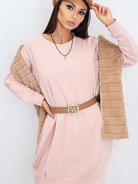 rochie de zi BFG  Rochia sport cu croială simplă este o propunere ideală pentru fiecare zi. Realizată din bumbac de înaltă calitate cu adaos de elastan,