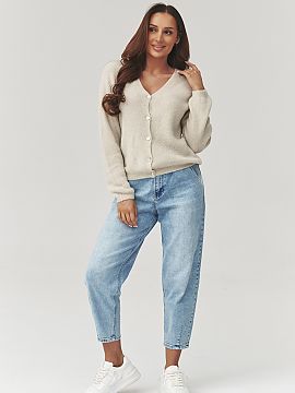 pulover cu fermoar Makadamia