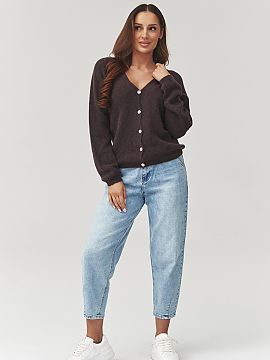 pulover cu fermoar Makadamia