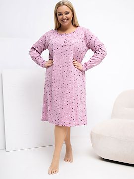 Cămașă de noapte Plus Size Forever Pink