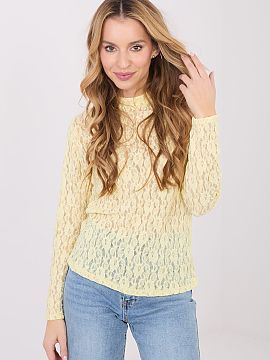 Bluzka Italy Moda  Elegantul bluză din dantelă pentru femei este o propunere elegantă, care se potrivește perfect atât pentru muncă, cât și pentru ocaz