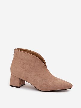 Botine cu toc Step in style