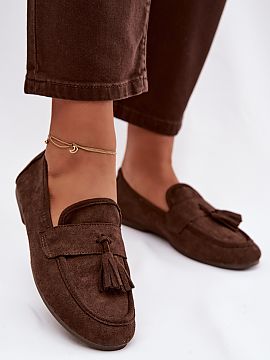 Mocasini Step in style  Mocasini damă fabricați din piele ecologică sunt o propunere confortabilă și stilată pentru ziua de zi. Talpa plată și tălpicul moa