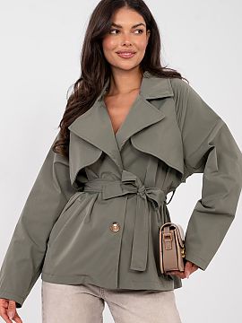 Palton Rue Paris  Palton elegant de damă tip trench într-o interpretare casual, ideal pentru ieșiri zilnice și pentru muncă. Un model tranzitoriu, potriv
