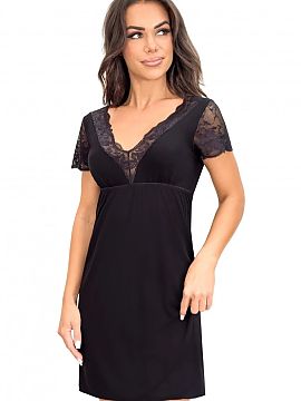 Cămaşă de noapte Donna  Elegantna și extrem de confortabilă cămașă de noapte, creată cu gândul la confort și stil feminin. Modelul fără sârmă în cupe a