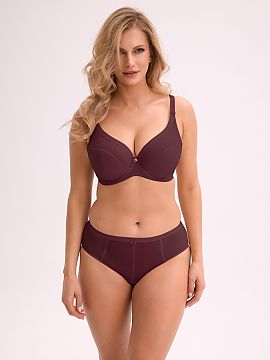 Semi-soft Gaia  Sutien tip basic, creat pentru confortul zilnic și eleganța subtilă. Cupe semirigide și adânci cu balene inferioare susțin perfect sâ