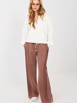Pantaloni de trening Factory Price  Pantaloni de damă largi de tip trening sunt o combinație între confort și stil casual la modă. Realizați din bumbac de înaltă calita