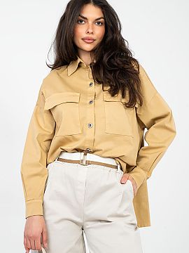 Cămaşă cu mânecă lungă Italy Moda  Cămașă universală de damă în stil casual, ideală pentru ținutele de zi cu zi. Confecționată dintr-un material plăcut la atingere 