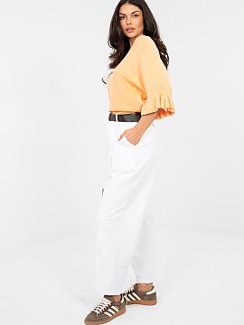 Pantaloni din catifea Italy Moda