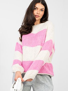 Pulover Italy Moda  Un pulover trendy pentru femei, cu croiala oversize, este o propunere ideală pentru ținutele zilnice, casual. Croiala largă oferă libert