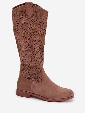 Cizme perforate Step in style