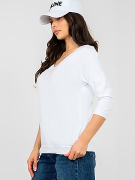 Bluzka Rue Paris  Bluza de zi cu zi cu un model neted și atemporal este baza ideală pentru multe stiluri. Realizată din bumbac de înaltă calitate cu adao