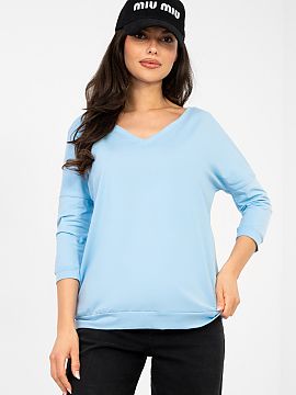 Bluzka Rue Paris  Bluza z wzorem uniwersalnym, wykonana z wysokiej jakości bawełny z dodatkiem elastanu, zapewniająca komfort noszenia, przewiewność i de