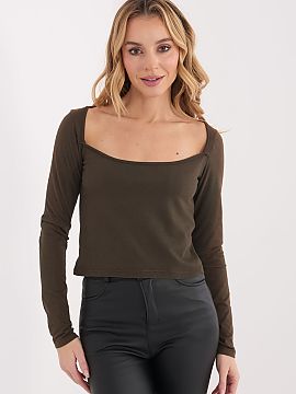 Bluzka Factory Price  Bluza tip longsleeve asortată este o propunere ideală pentru femeile care apreciază stilul minimalist și confortul în ținutele de zi c