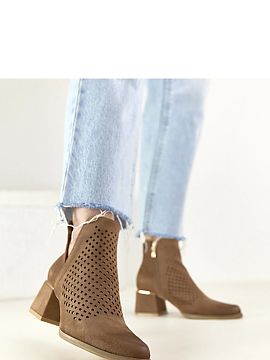 Botine cu toc Solea