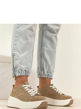 Pantofi sport pe platformă Solea  Extrem de elegante, pantofi sport din piele naturală de înaltă calitate, care combină perfect confortul purtării cu un caracter urban l