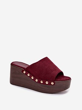 Sandale cu talpă tip pană Step in style