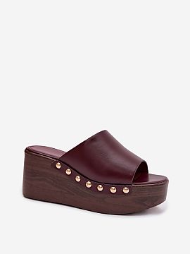 Sandale cu talpă tip pană Step in style
