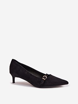 Pantofi cu toc simplu Step in style