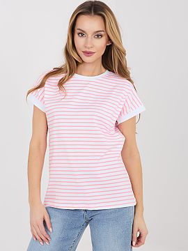 tricou Relevance  Tricou clasic de damă într-un stil casual, ideal pentru ziua de zi și diverse ocazii cotidiene. Modelul de lungime standard are mâneci s
