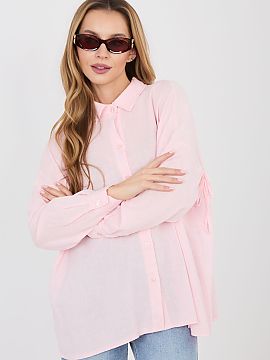 Cămaşă cu mânecă lungă Italy Moda  Cămașa casual de damă, care se potrivește perfect atât în ​​stilizările de zi cu zi, cât și la locul de muncă. Modelul clasic,