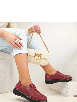 Pantofi de tip semi-sport Solea  Papuci eleganți și confortabili sunt alegerea perfectă pentru fiecare zi. Modelul se remarcă prin șireturile decorative și moderne, ca