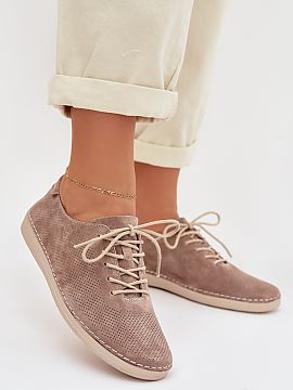 Pantofi de tip semi-sport Step in style  Pantofi cu șireturi pentru femei de la brandul S.Barski sunt o combinație de eleganță clasică și confort zilnic. Realizate din piele d