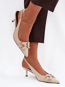 Sandale cu toc Step in style  