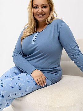 Pajama Plus Size Forever Pink