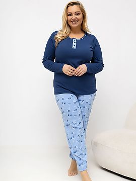 Pajama Plus Size Forever Pink  