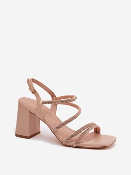 Sandale cu toc Step in style