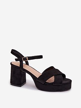 Sandale cu toc Step in style