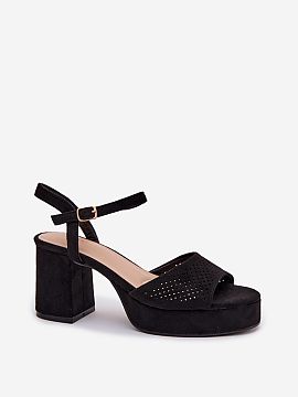 Sandale cu toc Step in style