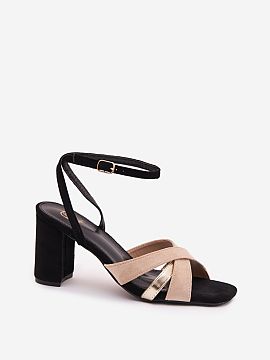 Sandale cu toc Step in style