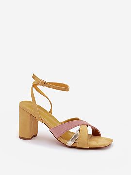 Sandale cu toc Step in style