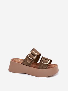 Papuci cu platformă Step in style
