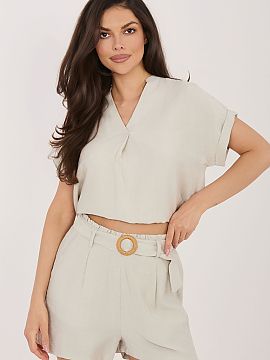 Pantaloni scurţi Sublevel  Șorturi elegante și confortabile pentru femei, realizate dintr-un material ușor și plăcut la atingere, vor fi o alegere ideală pentru 