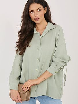 cămașă cu mânecă lungă Italy Moda  Cămașa de damă în stil casual, care se potrivește perfect atât în ​​ținutele de zi cu zi, cât și la locul de muncă. Modelul c