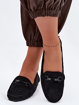 Mokasini Step in style  Mocasini damă din piele ecologică sunt o propunere elegantă și confortabilă pentru ziua de zi. Croiala plată asigură confortul purtă
