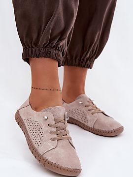 Pantofi de tip semi-sport Step in style  Pantofi pentru femei din piele naturală sunt o propunere stilată și confortabilă pentru ziua de zi. Materialul de înaltă calitate conf