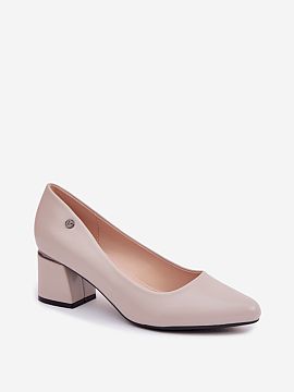 Pantofi dcu toc gros Step in style