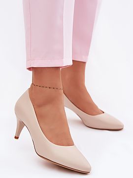 Pantofi cu toc subţire (stiletto) Step in style  Pantofii pentru femei Sergio Leone sunt un model elegant cu caracter atemporal. Realizate din piele ecologică, arată stilat și completeaz