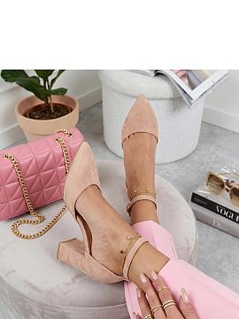 Pantofi dcu toc gros Solea