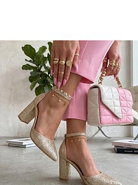 Pantofi dcu toc gros Solea