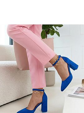 Pantofi dcu toc gros Solea